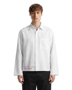 Shiruka Linen Striped Shirt